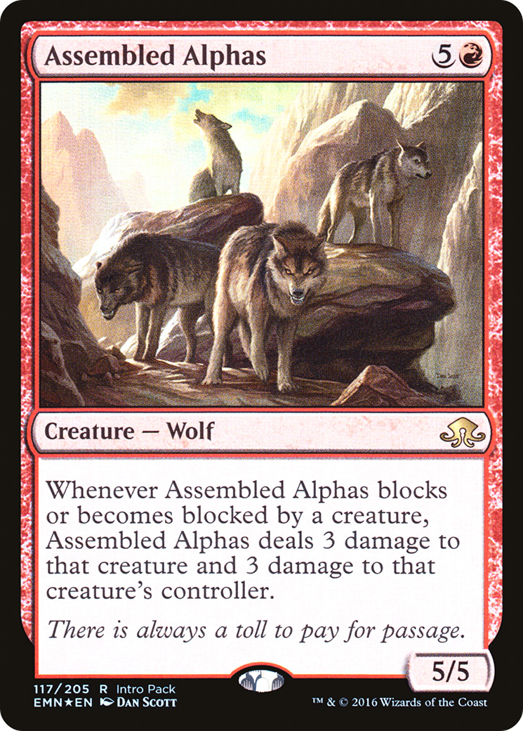 Image of Assembled Alphas (UMP-117) - Eldritch Moon Promos Foil
