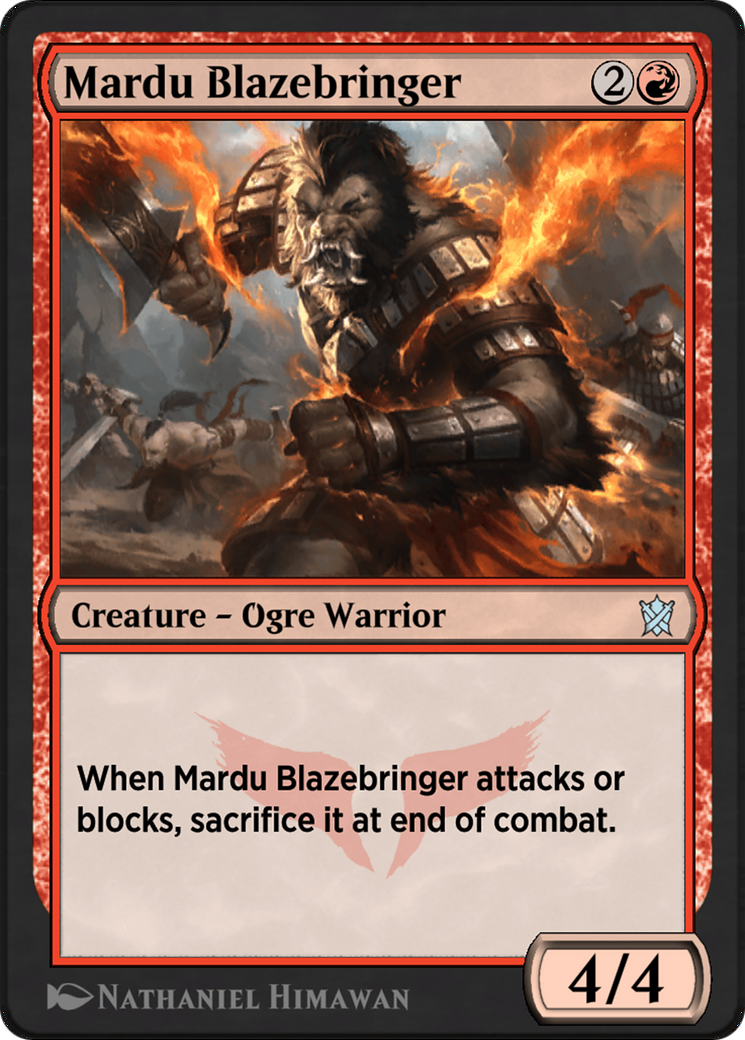 Image of Mardu Blazebringer (KTK-115Y) - Khans of Tarkir