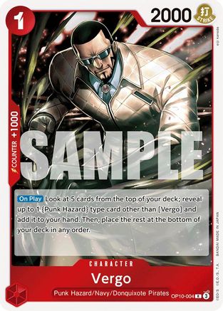 Image of Vergo (OP10-004) - Royal Blood Foil
