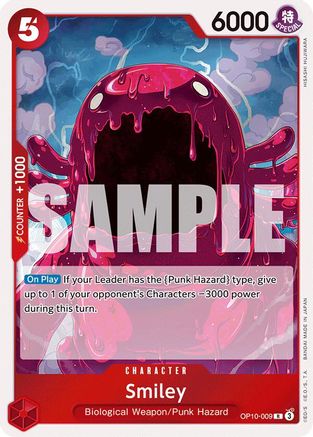 Image of Smiley (OP10-009) - Royal Blood Foil