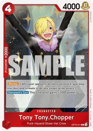 Image of Tony Tony.Chopper (011) (OP10-011) - Royal Blood Foil
