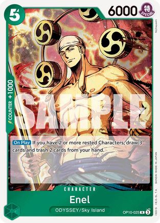 Image of Enel (OP10-025) - Royal Blood Foil