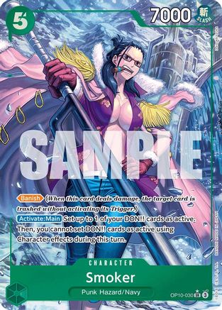 Image of Smoker (030) (Parallel) (OP10-030) - Royal Blood Foil