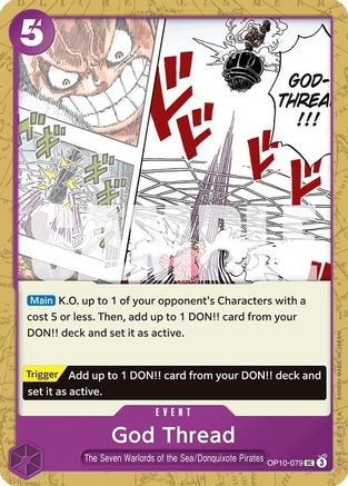 Image of God Thread (OP10-079) - Royal Blood