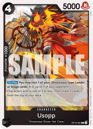 Image of Usopp (081) (OP10-081) - Royal Blood