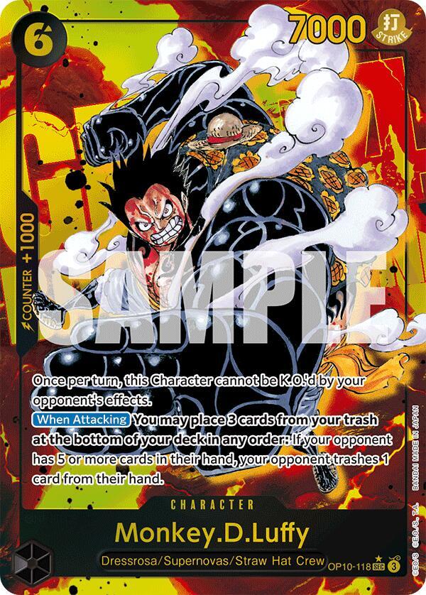 Monkey.D.Luffy (118) (Parallel) - Royal Blood (OP10)
