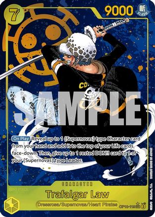 Image of Trafalgar Law (119) (Parallel) (OP10-119) - Royal Blood Foil