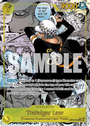 Image of Trafalgar Law (119) (Manga) (OP10-119) - Royal Blood Foil
