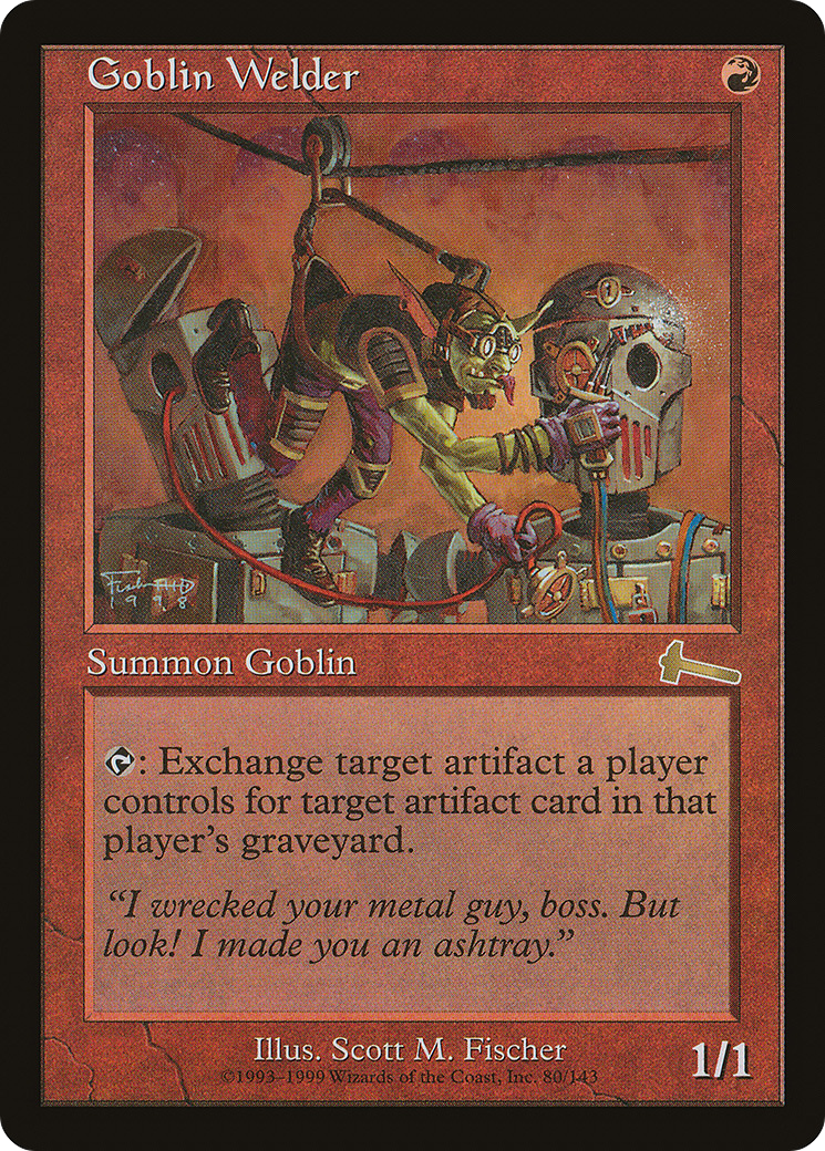 Image of Goblin Welder (ULG-080) - Urza's Legacy Foil