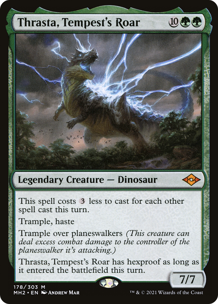 Image of Thrasta, Tempest's Roar (MH2-178) - Modern Horizons 2