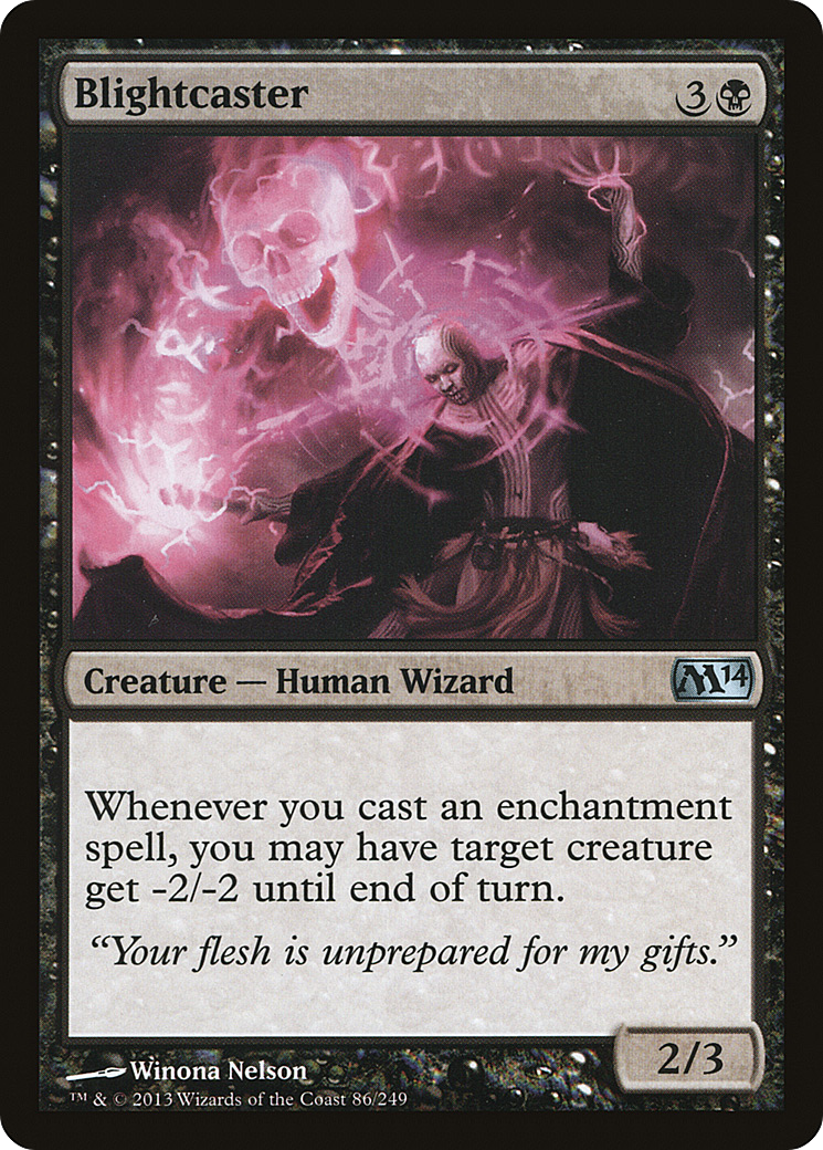 Image of Blightcaster (M14-086) - Magic 2014