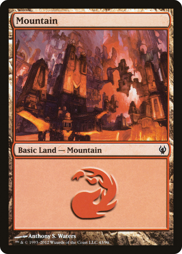 Image of Mountain (43) (DDJ-043) - Duel Decks: Izzet vs. Golgari