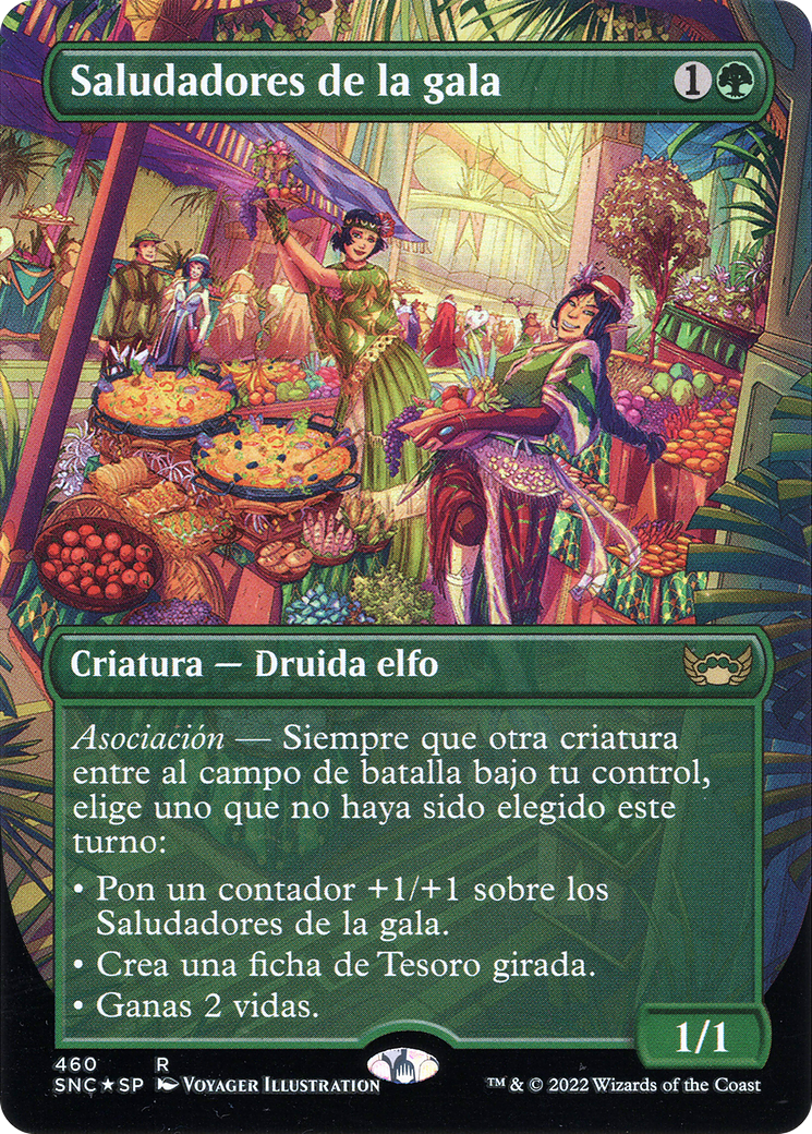 Image of Gala Greeters (Spanish) (UMP-460) - Streets of New Capenna (Borderless) Foil