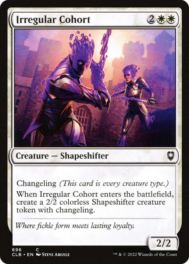 Image of Irregular Cohort (CLB-696) - Commander Legends: Battle for Baldur's Gate