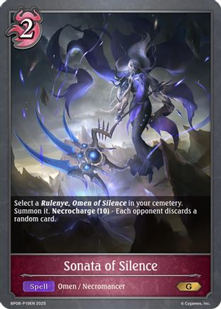 Image of Sonata of Silence - P19EN (Foil) (BP08-P19EN) - BP08 Alterchaotica