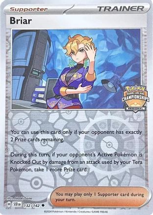Image of Briar (Regional Championship) 132/142  - Reverse Holofoil League & Championship Cards - Uncommon