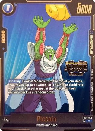 Image of Piccolo - FB04-042 (Judge Pack (Store Judge) 03) (FB04-042) - Tournament and Championship Promos Holofoil