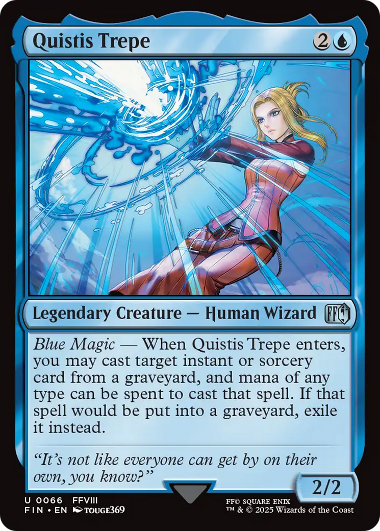 Image of Quistis Trepe (FIN-066) - FINAL FANTASY Foil