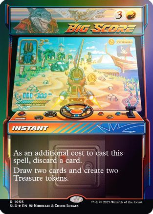 Image of Big Score (1955) (Rainbow Foil) (SLD-1955) - Secret Lair Drop Series Foil