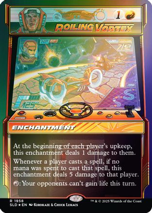 Image of Roiling Vortex (Rainbow Foil) (SLD-1958) - Secret Lair Drop Series Foil