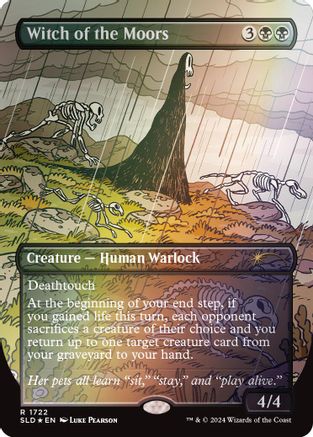 Image of Witch of the Moors (Rainbow Foil) (SLD-1722) - Secret Lair Drop Series Foil