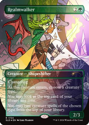 Image of Realmwalker (Rainbow Foil) (SLD-1724) - Secret Lair Drop Series Foil