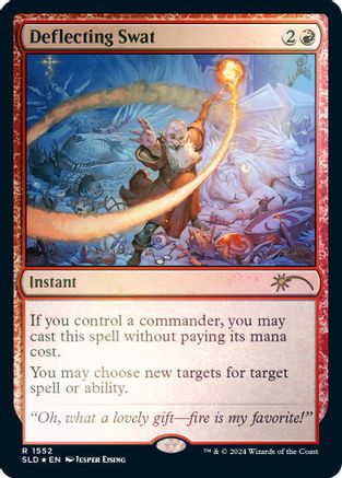 Image of Deflecting Swat (Rainbow Foil) (SLD-1552) - Secret Lair Drop Series Foil