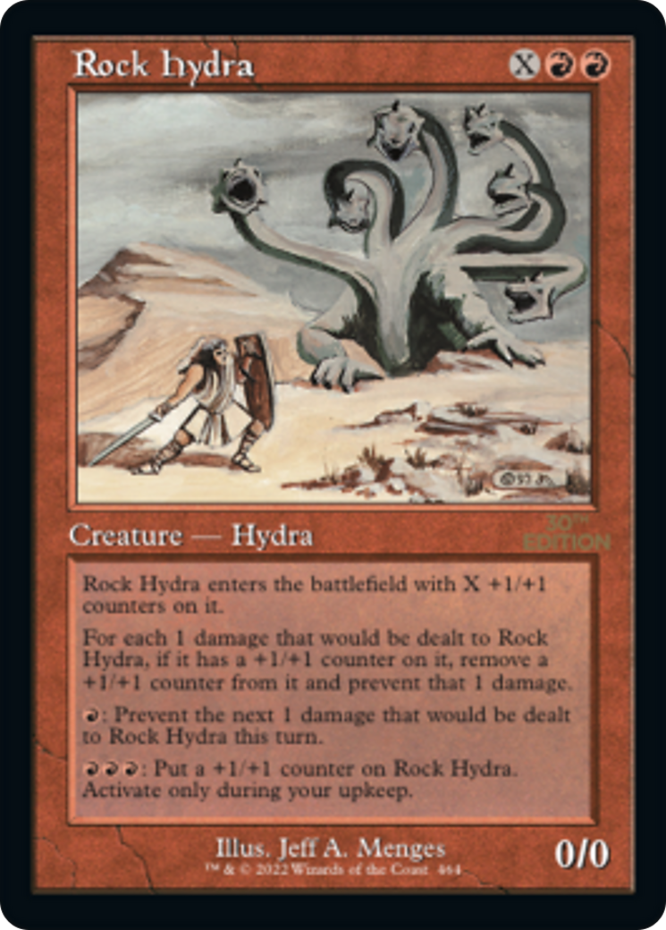 Image of Rock Hydra (Retro Frame) (30A-464) - 30th Anniversary Edition