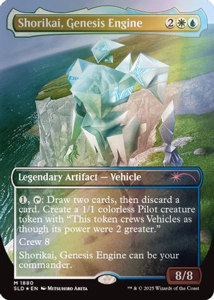 Image of Shorikai, Genesis Engine (Rainbow Foil) (SLD-1880) - Secret Lair Drop Series Foil