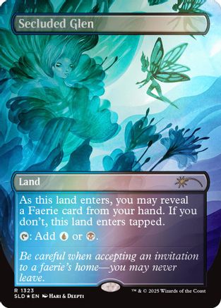 Image of Secluded Glen (Rainbow Foil) (SLD-1323) - Secret Lair Drop Series Foil