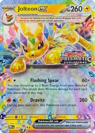 Image of Jolteon ex 030/131  - Holofoil Miscellaneous Cards & Products - Promo