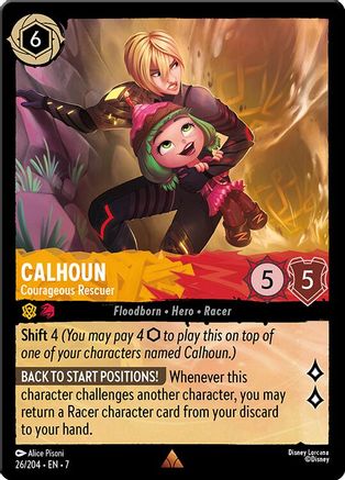 Image of Calhoun - Courageous Rescuer (26/204) - Archazias Island Cold Foil