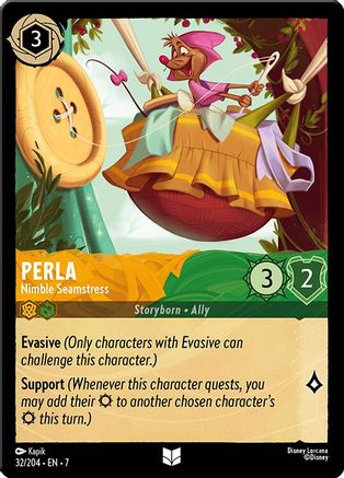 Image of Perla - Nimble Seamstress (32/204) - Archazias Island Cold Foil