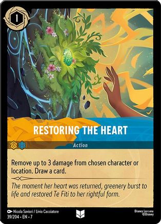 Image of Restoring the Heart (39/204) - Archazias Island Cold Foil