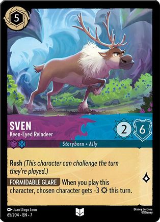 Image of Sven - Keen-Eyed Reindeer (65/204) - Archazias Island Cold Foil