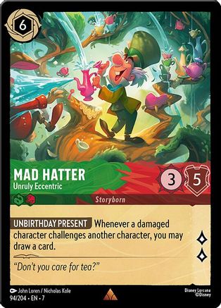 Image of Mad Hatter - Unruly Eccentric (94/204) - Archazias Island