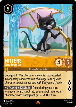 Image of Mittens - Sassy Street Cat (9/204) - Archazias Island