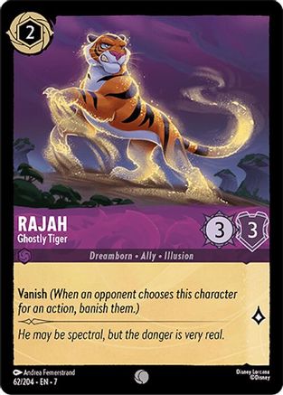 Image of Rajah - Ghostly Tiger (62/204) - Archazias Island