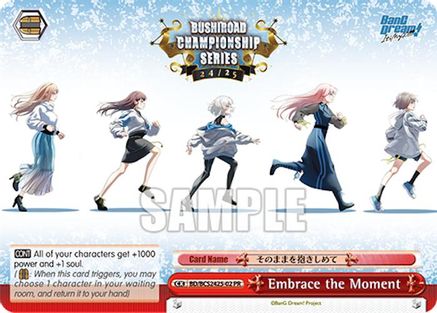 Image of Embrace the Moment (BD/BCS2425-02 PR) - Bushiroad Event Cards