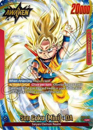 Image of Son Goku (Mini) : DA (Alternate Art) (FB05-001) - New Adventure Holofoil