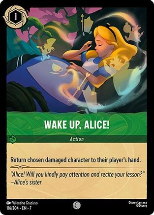 Image of Wake Up, Alice! (116/204) - Archazias Island Cold Foil