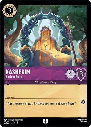 Image of Kashekim - Ancient Ruler (77/204) - Archazias Island Cold Foil