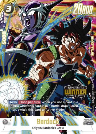 Image of Bardock (Ultimate Battle Winner) (FB03-121) - Tournament and Championship Promos Holofoil