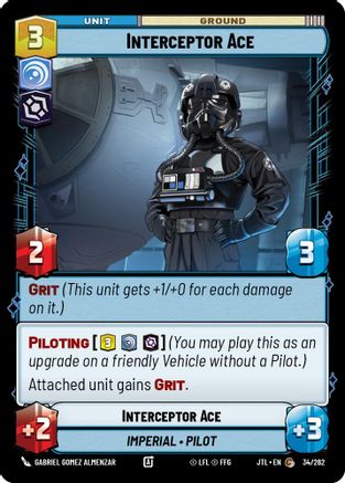 Image of Interceptor Ace (034/262) - Jump to Lightspeed