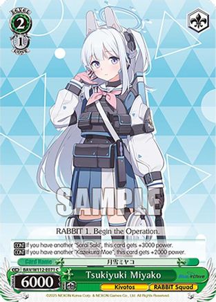 Image of Tsukiyuki Miyako (BAV/W112-E071 C) - Blue Archive