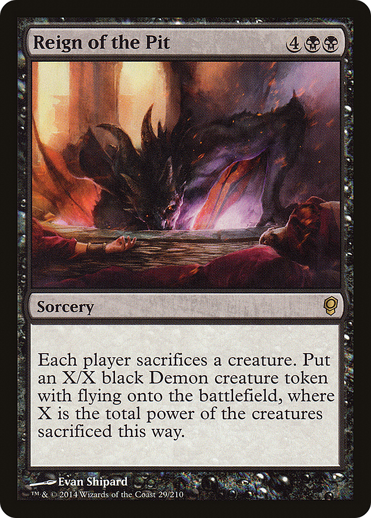 Image of Reign of the Pit (CNS-029) - Conspiracy Foil
