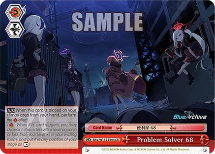 Image of Problem Solver 68 (BAV/W112-E104 CR) - Blue Archive