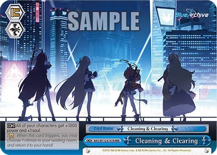 Image of Cleaning & Clearing (RRR) (BAV/W112-E141R RRR) - Blue Archive