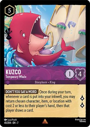 Image of Kuzco - Temporary Whale (45/204) - Archazias Island