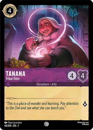 Image of Tanana - Tribal Elder (46/204) - Archazias Island Cold Foil